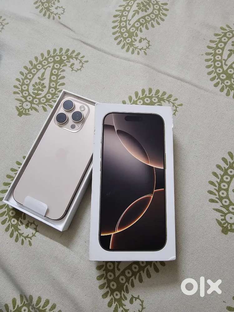 I phone 16 pro 256 dessert titanium