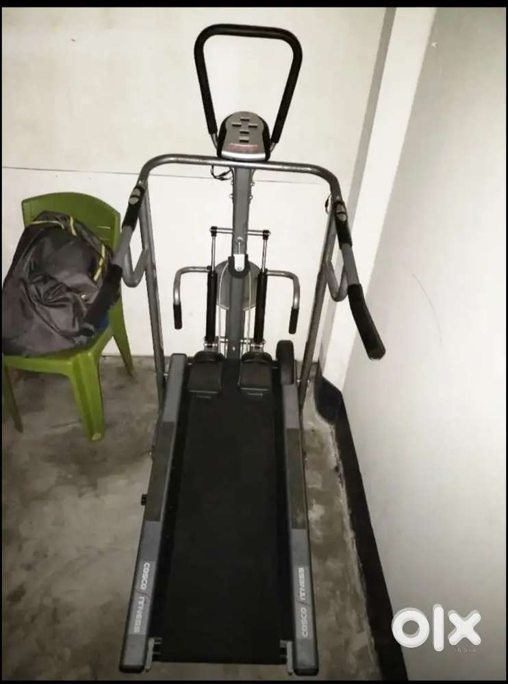 COSCO FITNESS MANUAL TREADMILL MULTIFUNCTION
