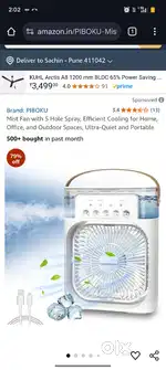 I want to sale my air fan new