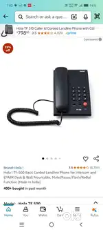 Landline Receiver. Good Product