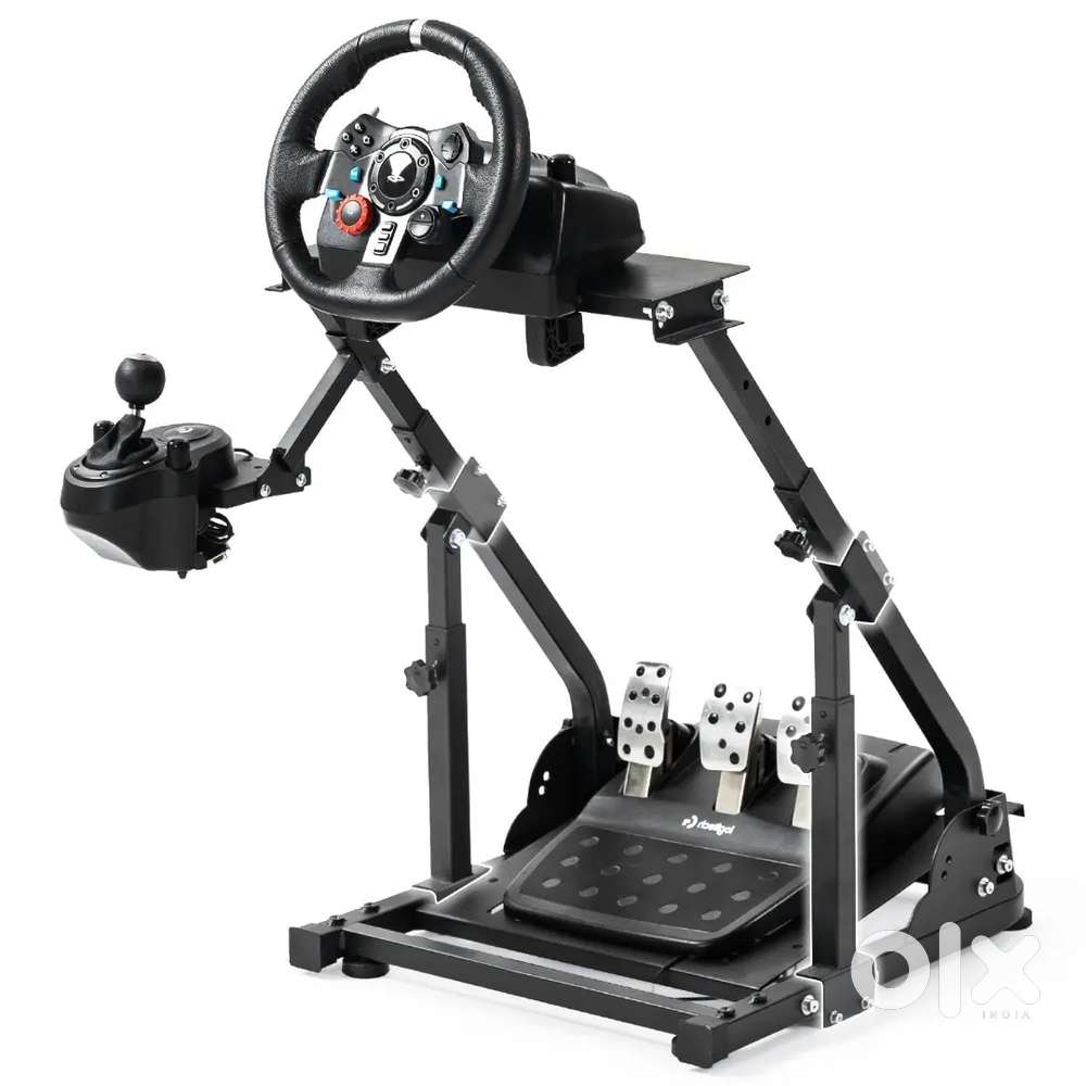 Logitech g29 with gear shifter and stand