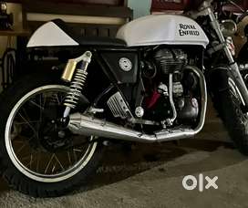 Good condition cafe racer bike