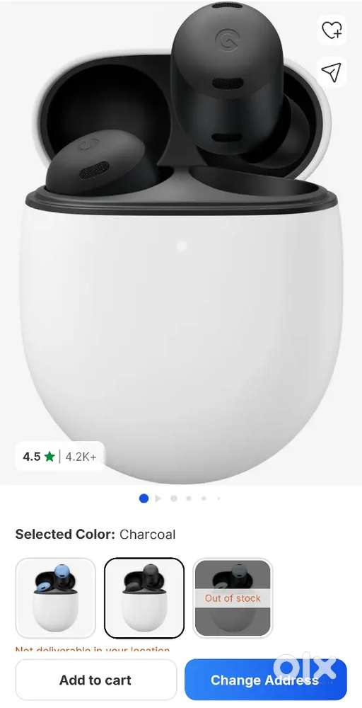 Google buds pro white