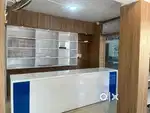 long wooden solid table for commercial r study purpose