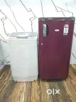 Whirlpool refrigerator & Onida crystal automatic washing machine*/*
