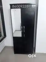 Black finished wardrobe