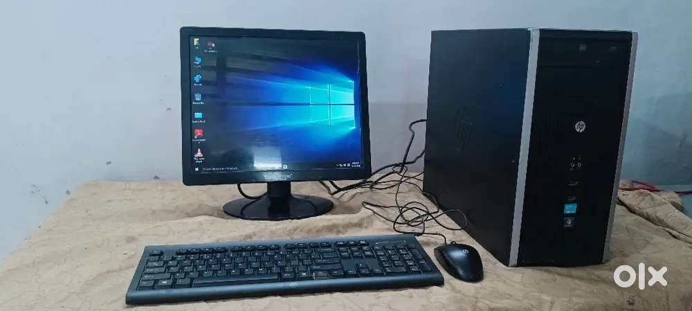 Hp  i3  Computer With Monitor