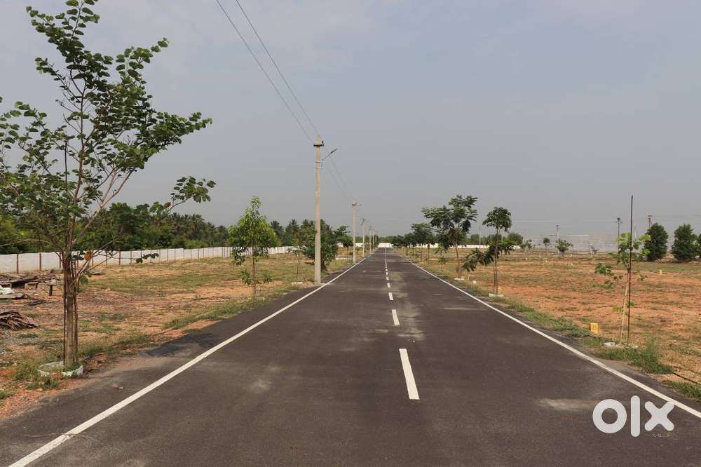 KARIYAMAPALAYM TO KARAMADAI ROAD PLOT FOR SALE IN LOW BUDGET