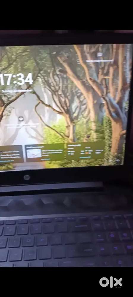 Hp laptop 4months used