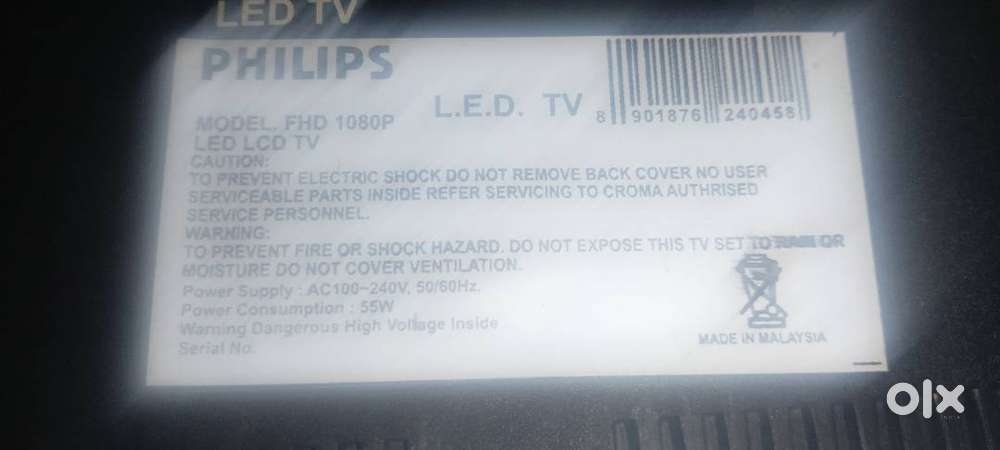 Philips Smart TV – Display Broken, All Parts Working