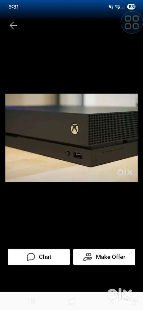 Xbox One X 1TB 4K UHD with Original Box