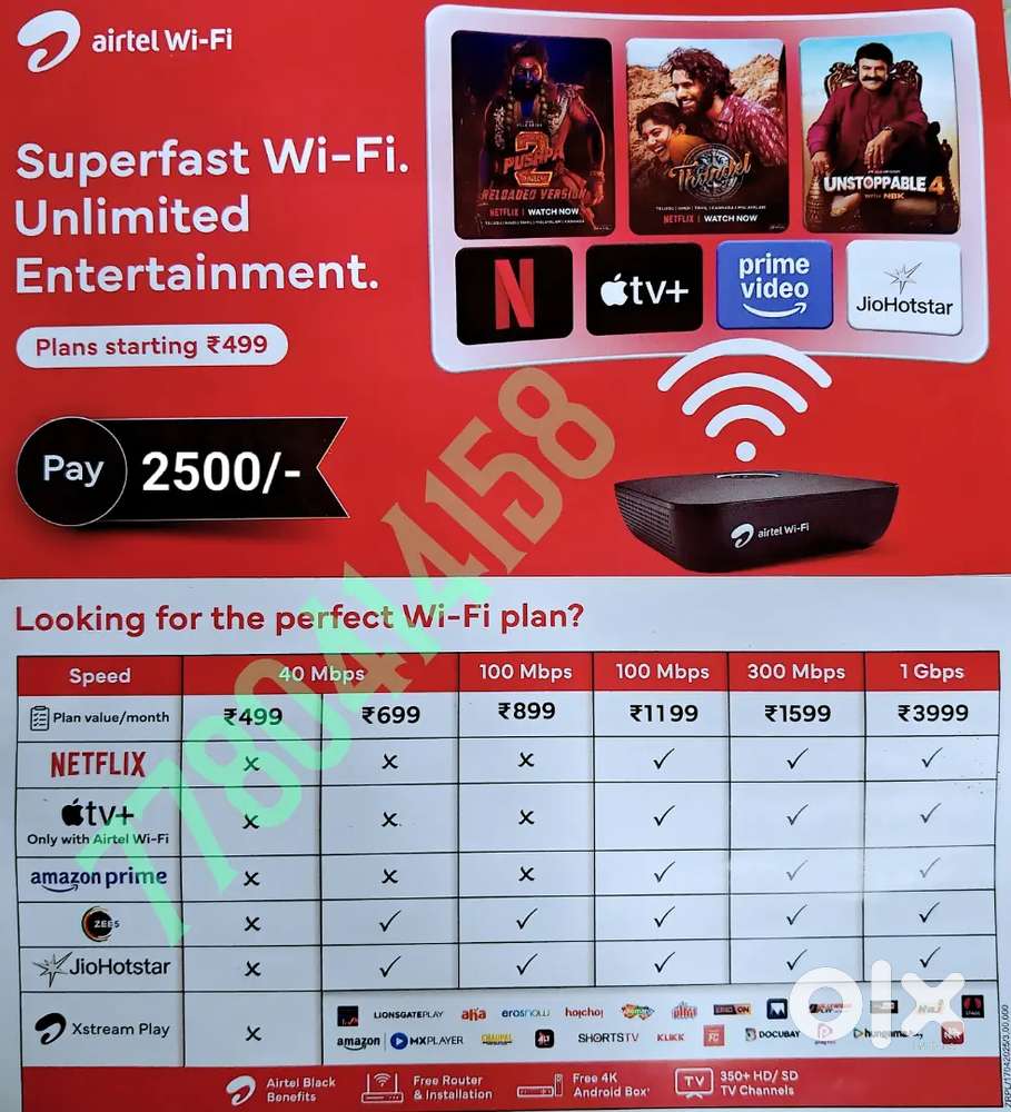 Airtel Broadband chintal
