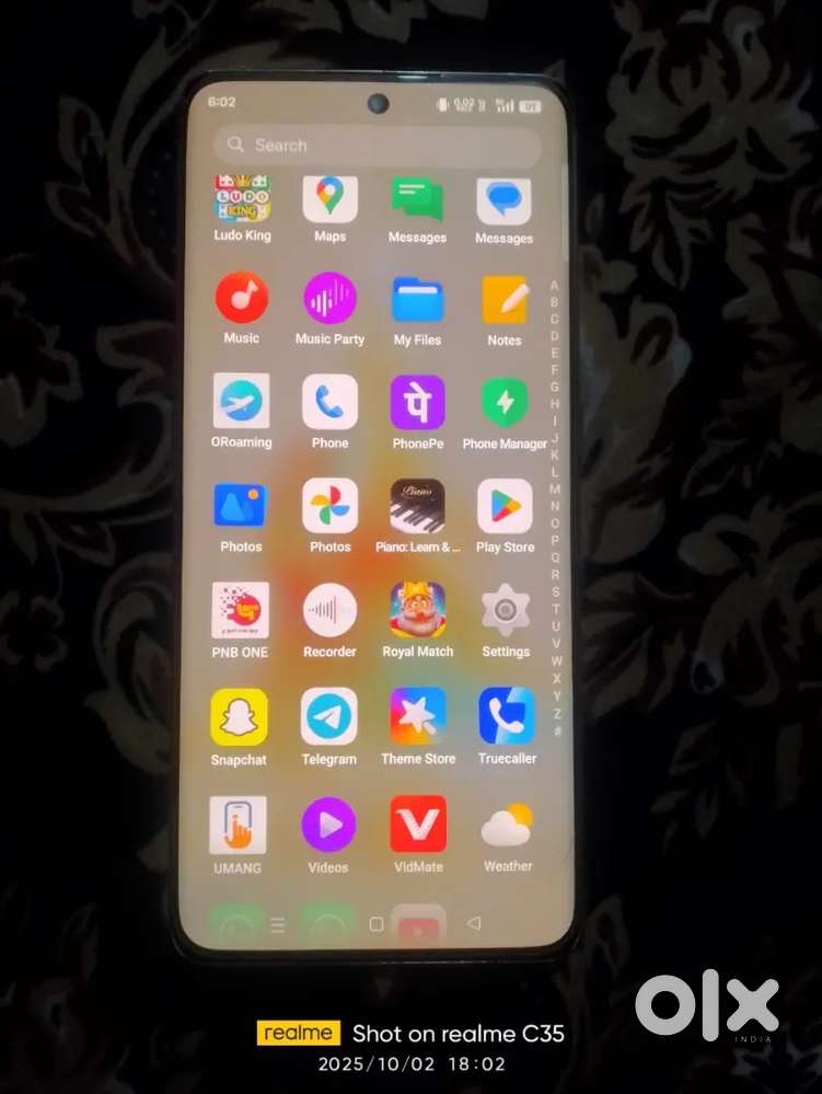 Oppo reno 8t 5g,2year old clear not demege