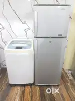 Samsung ag+ washing machine & samsung double door refrigerator*/*