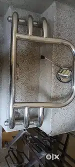 Royal Enfield bullet leg guard+ mirrors