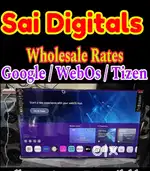 Full Range Google Tv // Samsung Tizen // LG Web OS 2 Year Warranty