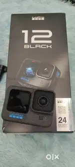 GoPro Hero 12 Black in Brand New condition with box charger attachment