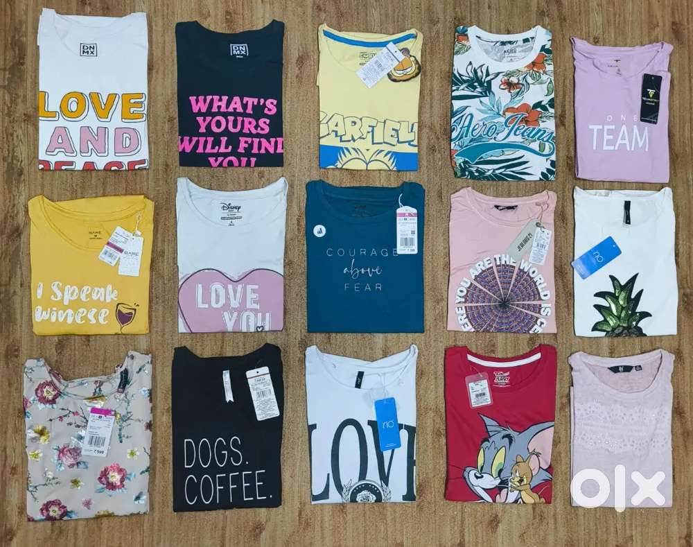 Ladies Reliance Trends Branded Ladies Tshirts lot of 5000 pcs One shot