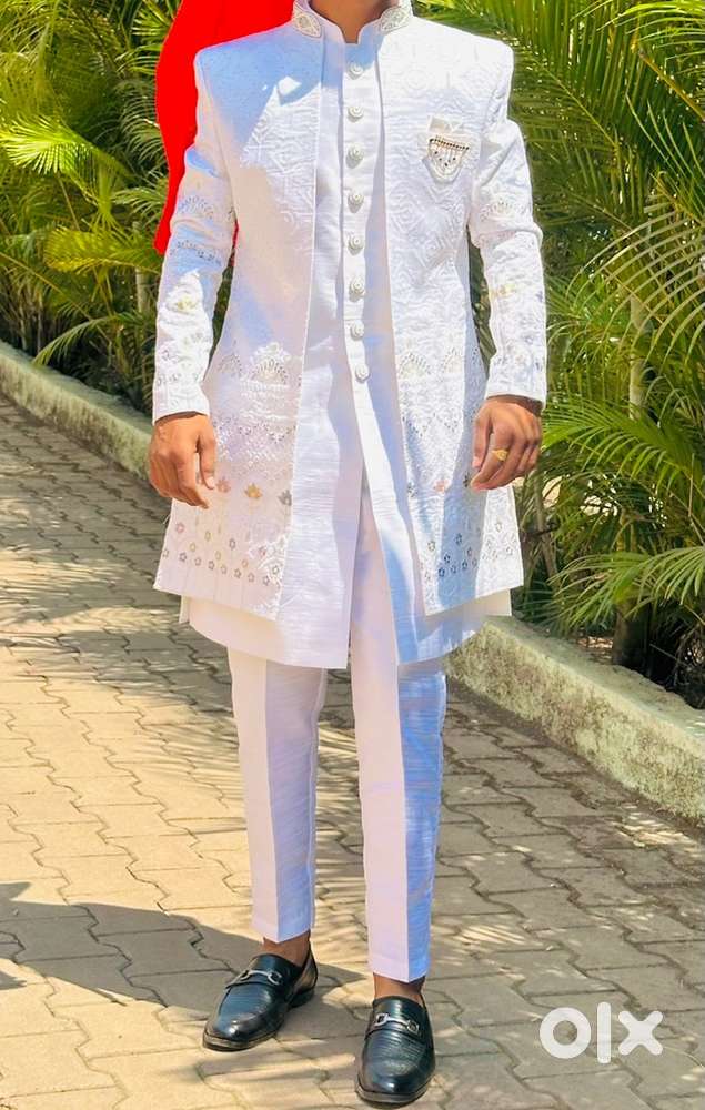 Lucknowi sherwani set medium size