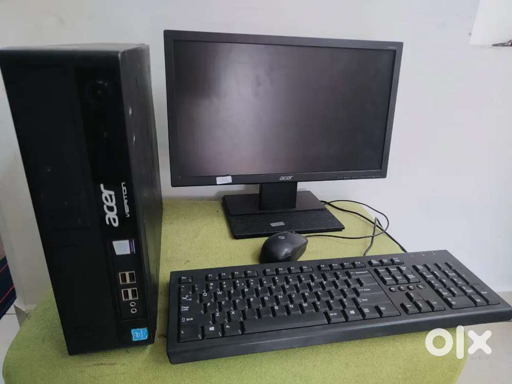 Acer Desktop / Core i3 / 8GB / 128GB / 500GB / 18.5 Monitor