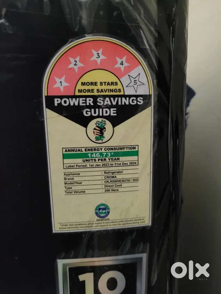 Croma 206 L Refrigerator – Excellent Condition, 15 Months Old