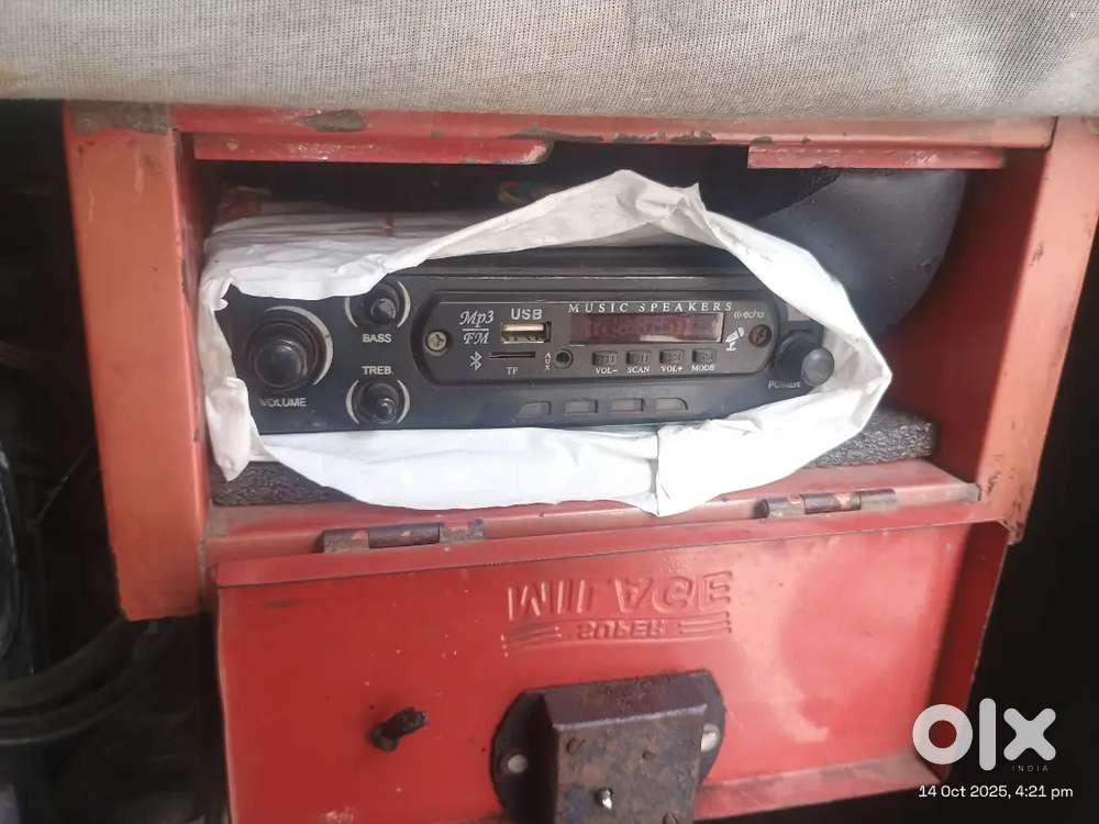12 inch 2 speaker double magnet 4 channel ic tape auto rickshaw setup
