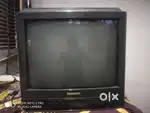 Panasonic CRT Color TV | AV Support | 3 RCA cable support
