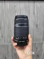 Canon camera lens  55-250mm Neat and clean condition  zoom lens