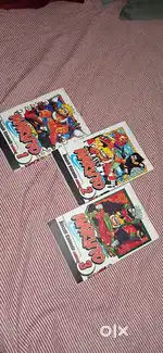 Naruto v1,v2,v3,only 240 ok quality comics