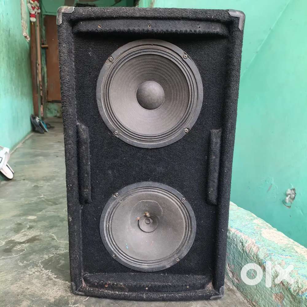 Ahuja Speaker Model:SRX-50DX 50watt Ek Speaker Kharab Hai Size 8 inch