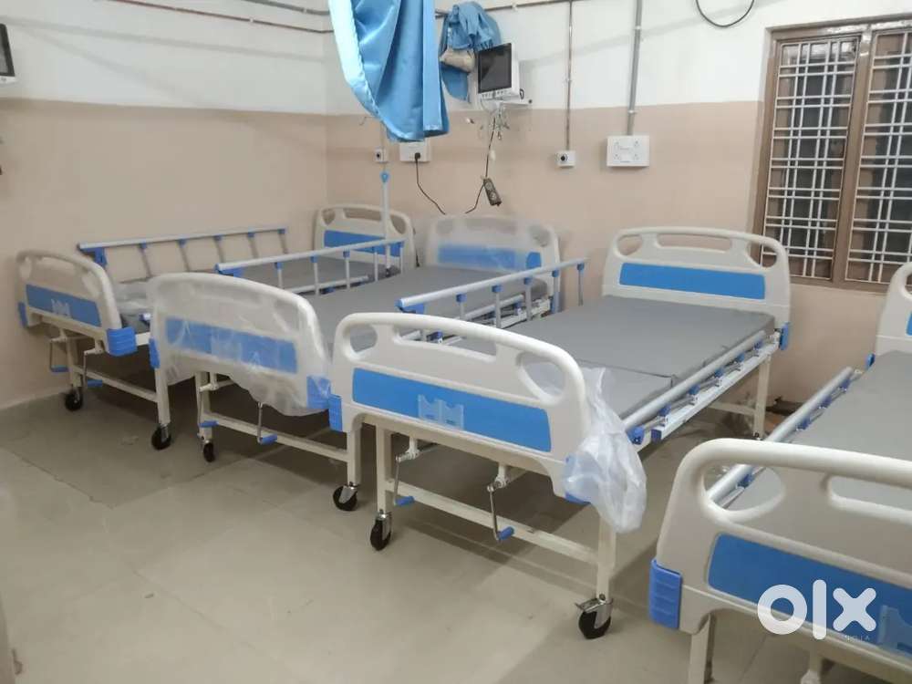 Hospital bed patient bed medical icu cot fowler motorized cot