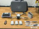 DJI Mini 3 Pro + DJI RC screen 2 Plus Btr  1 Std  Hub  Case Excellent