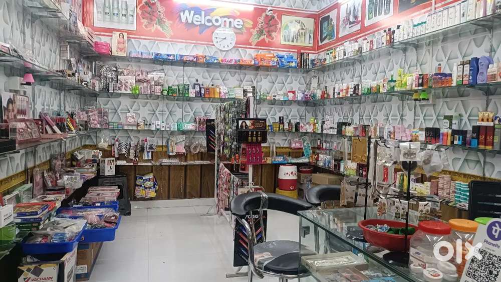 Cosmetic Shop for sale with Stock