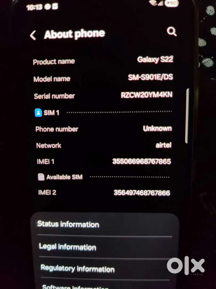 SAMSUNG S22
