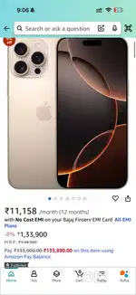 Iphone 16 pro max 256