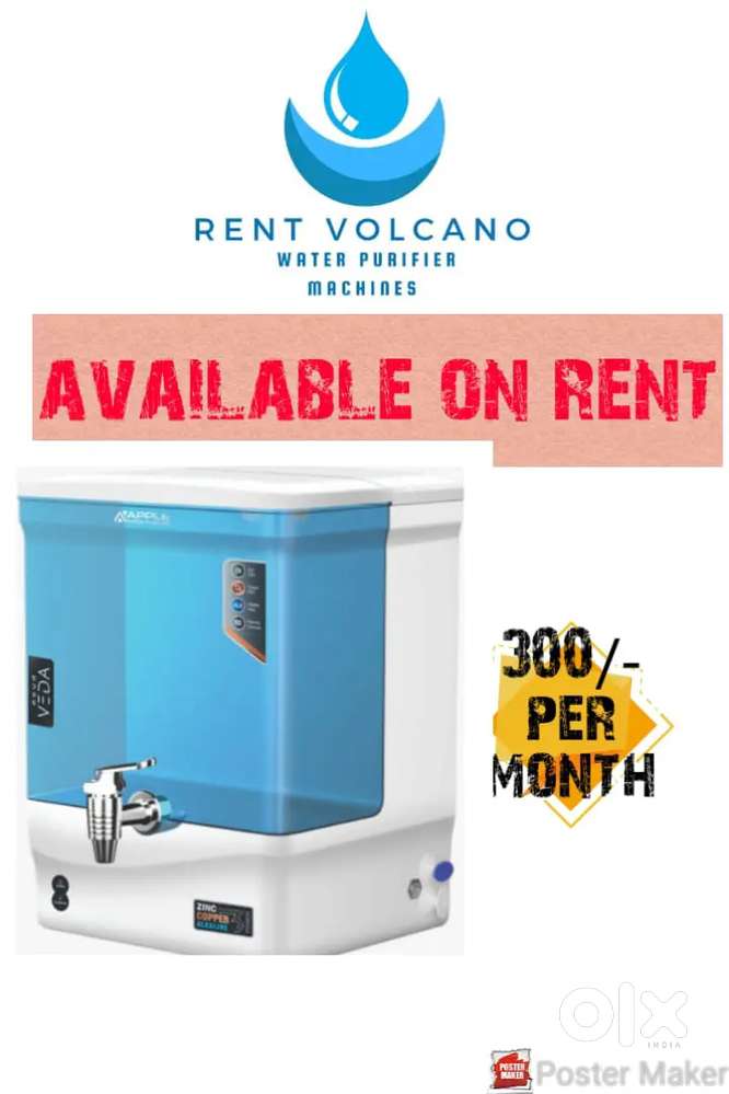 Water purifier on Rent