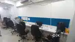 Sarabhai 8ws 2 cabin office for rent with lift parking watchman