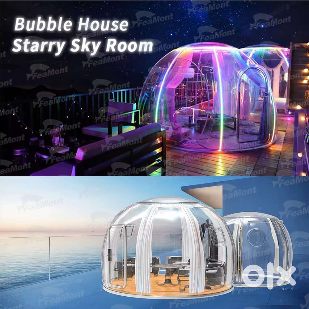 Transparent sky dome