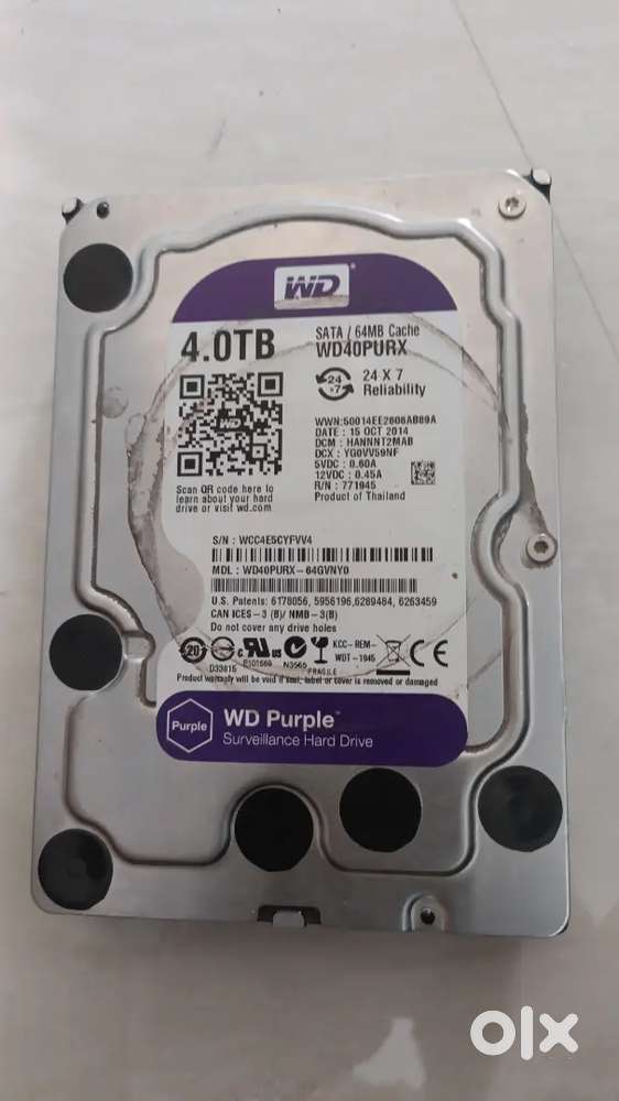 4TB Hard disk