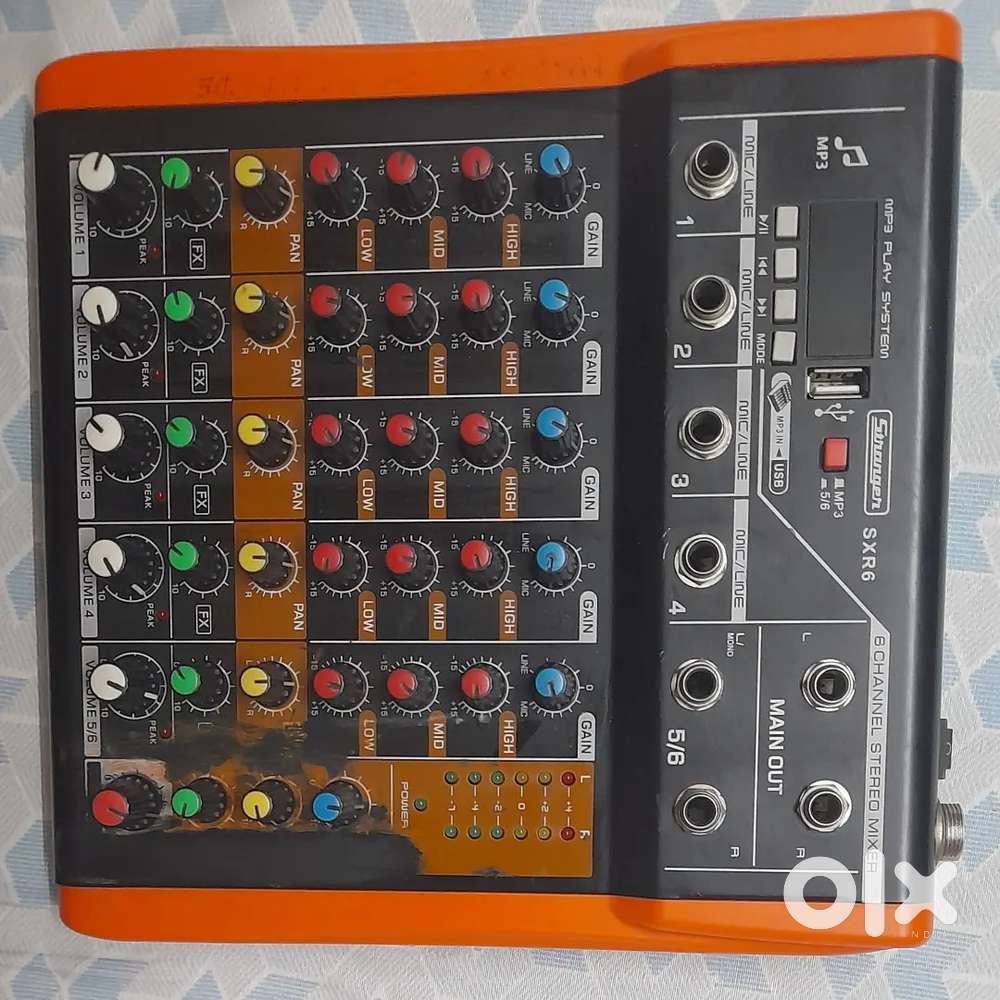 Good condition echo mixer co stranger  6 channel