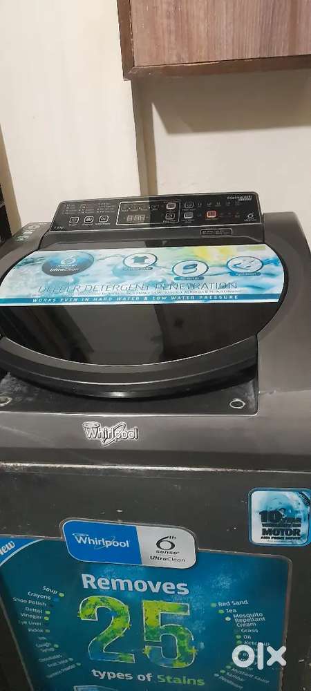 Whirlpool top load washing machine 7.2Kg