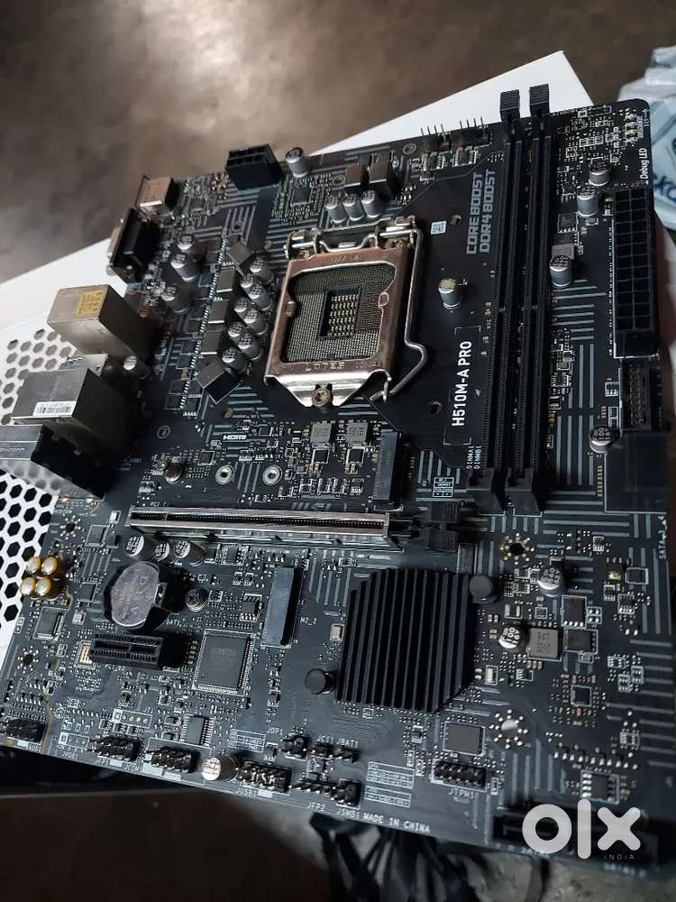 i3 10105f  with msi H510M A Pro