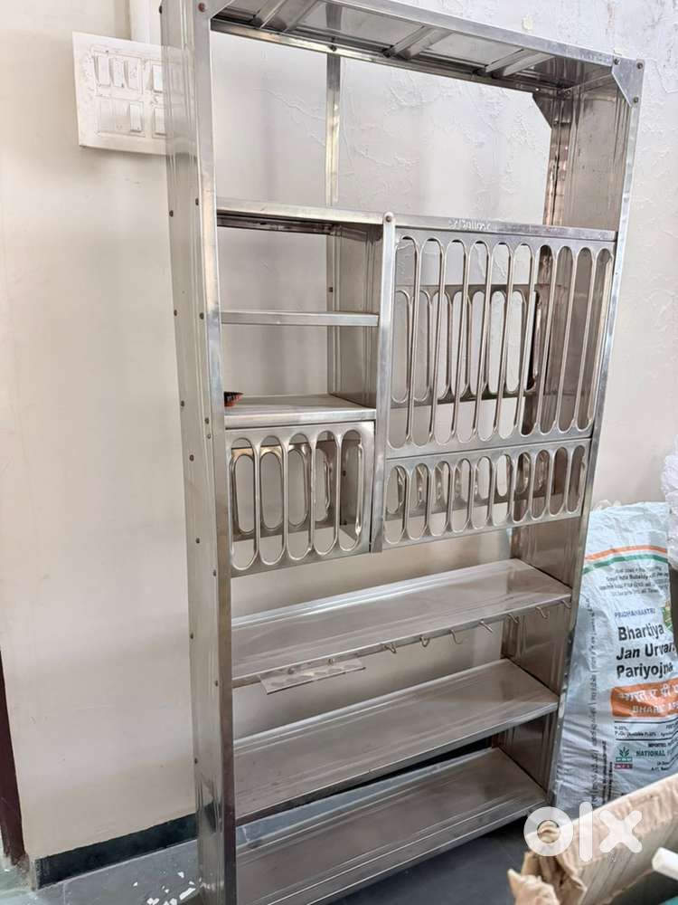 Steel Kitchen Rack , Steel Dabbe, Steel Buckets and many more
