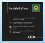 Furnished office spaces for rent