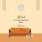 We help people to provide online work from home