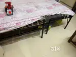 Two folding bed 4*6 & 3*6 with mattress