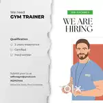 Wanted GYM Trainers