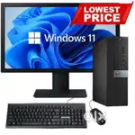 Dell computer set 8gb ram 256 SSD
