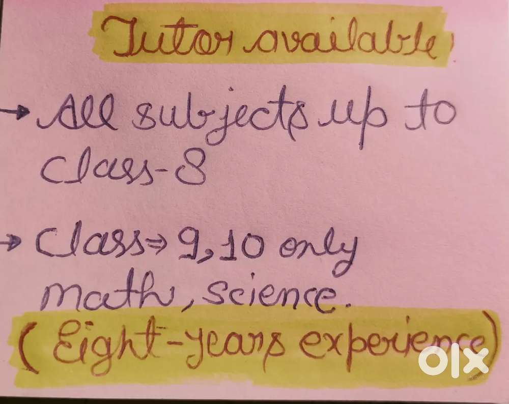 Home tutor in Gorakhpur