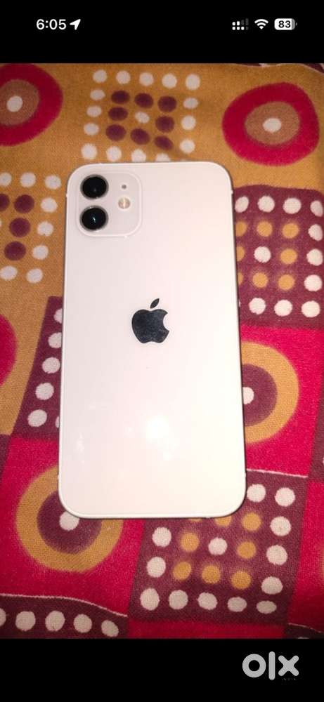 iPhone 12 128GB in White Colour zero scratches